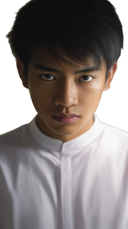 Angry Sad Thai Vinyl Car Decal Sticker – Waterproof & UV-Resistant 8"