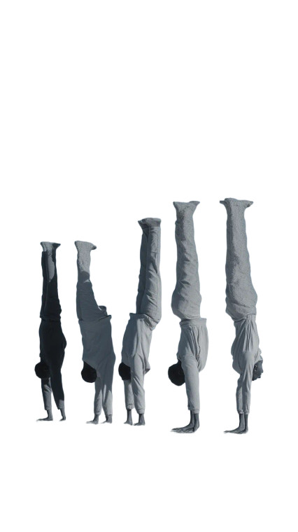 Sand Handstand Group Vinyl Car Decal Sticker – Waterproof & UV-Resistant 8"