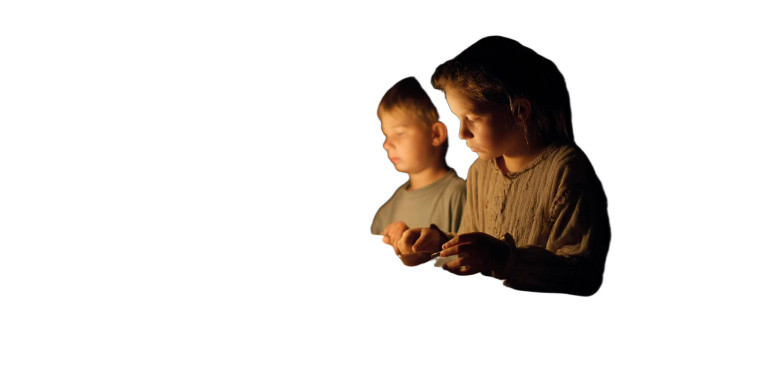 Families In Candlelight Vinyl Car Decal Sticker – Waterproof & UV-Resistant 8"
