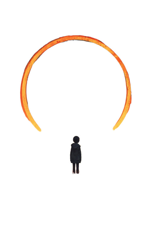 Boy At Portal V2 Vinyl Car Decal Sticker – Waterproof & UV-Resistant 8"