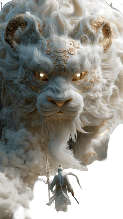 Celestial Bai Ze Vinyl Car Decal Sticker – Waterproof & UV-Resistant 8"