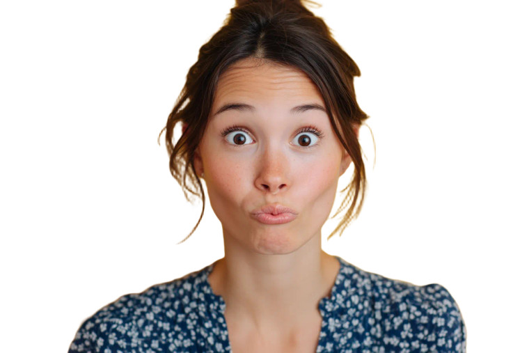 Slimy Odd Face Vinyl Car Decal Sticker – Waterproof & UV-Resistant 8"