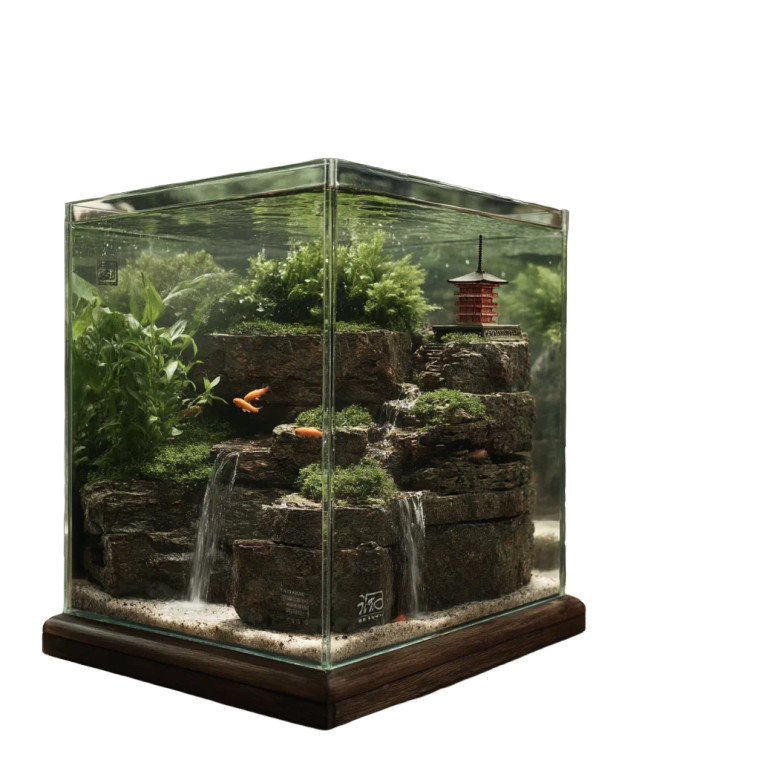 Vietnamese Girl Aquarium Vinyl Car Decal Sticker – Waterproof & UV-Resistant 8"