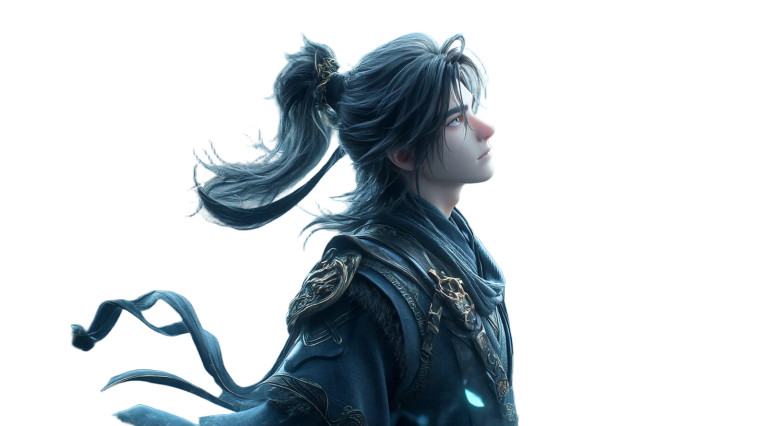 Ancient Chinese Warrior V28 Vinyl Car Decal Sticker – Waterproof & UV-Resistant 8"