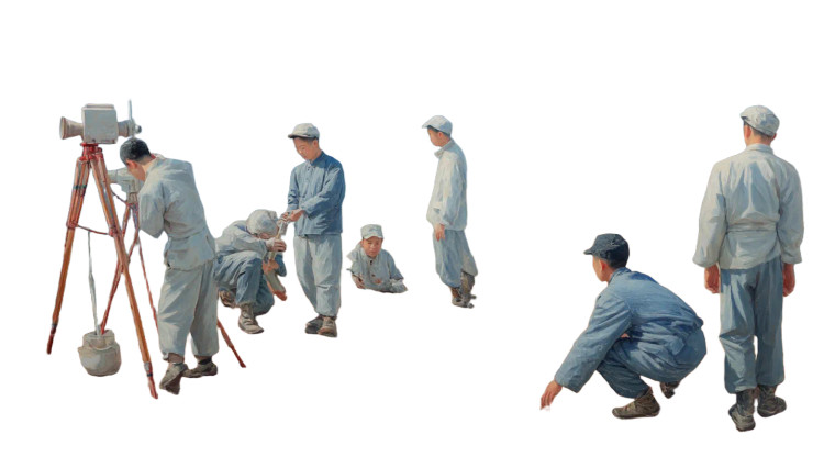 Meteorology Workers 1950S Vinyl Car Decal Sticker – Waterproof & UV-Resistant 8"