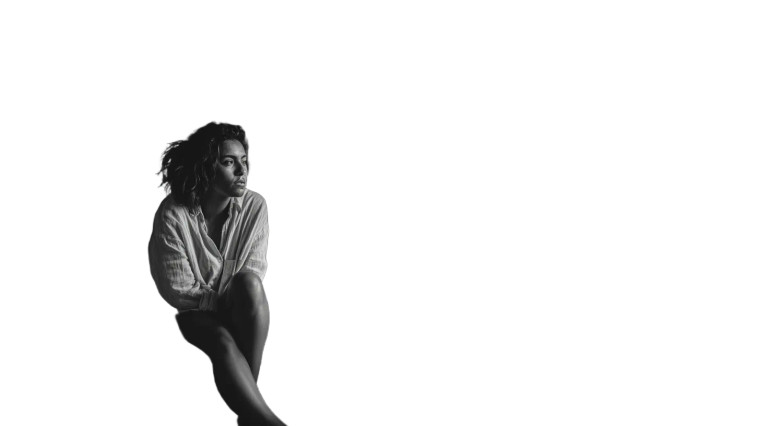 Introspective Woman Vinyl Car Decal Sticker – Waterproof & UV-Resistant 8"