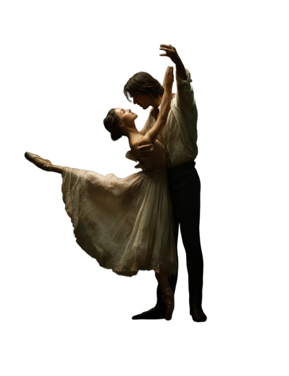 Tattered Ballerina Vinyl Car Decal Sticker – Waterproof & UV-Resistant 8"