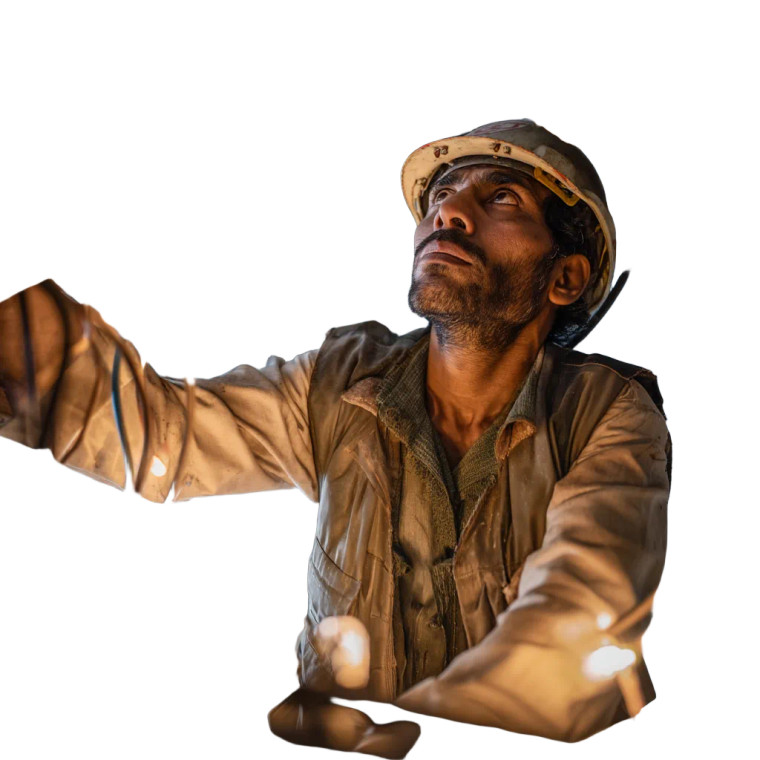 Pakistani Electrician Working Vinyl Car Decal Sticker – Waterproof & UV-Resistant 8"