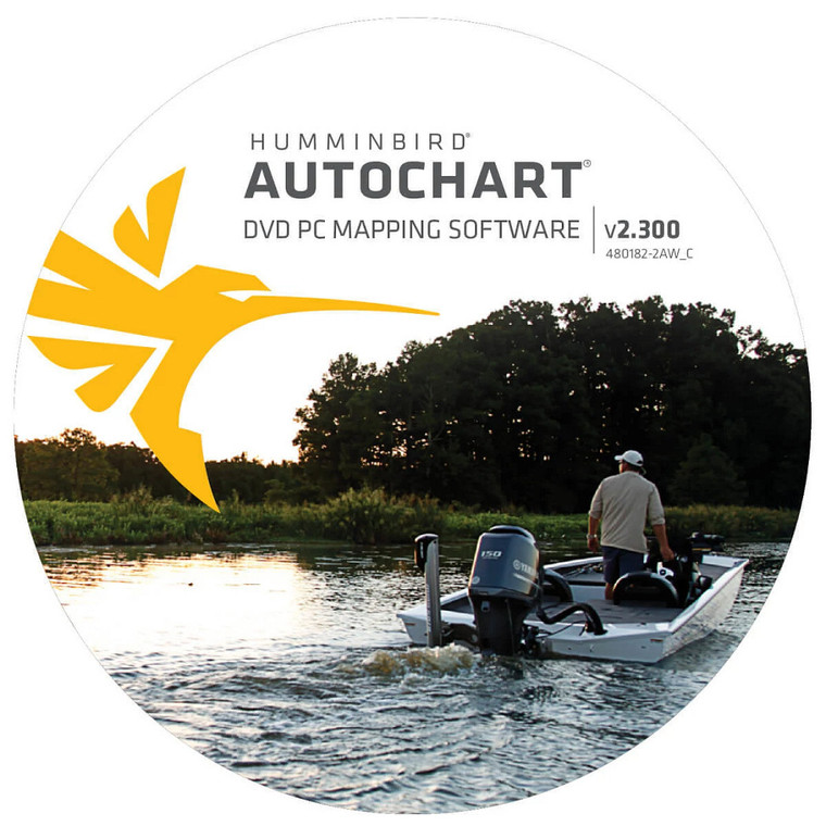 Create Customized Lake Maps | Humminbird Marine Cartography | AutoChart Software