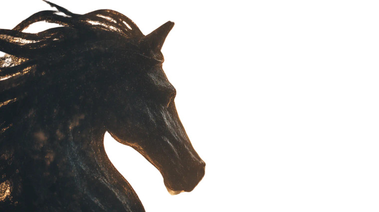 Elegant Christmas Horse Vinyl Car Decal Sticker – Waterproof & UV-Resistant 8" Elegant Christmas Horse Vinyl Car Decal Sticker – Waterproof & UV-Resistant 8"