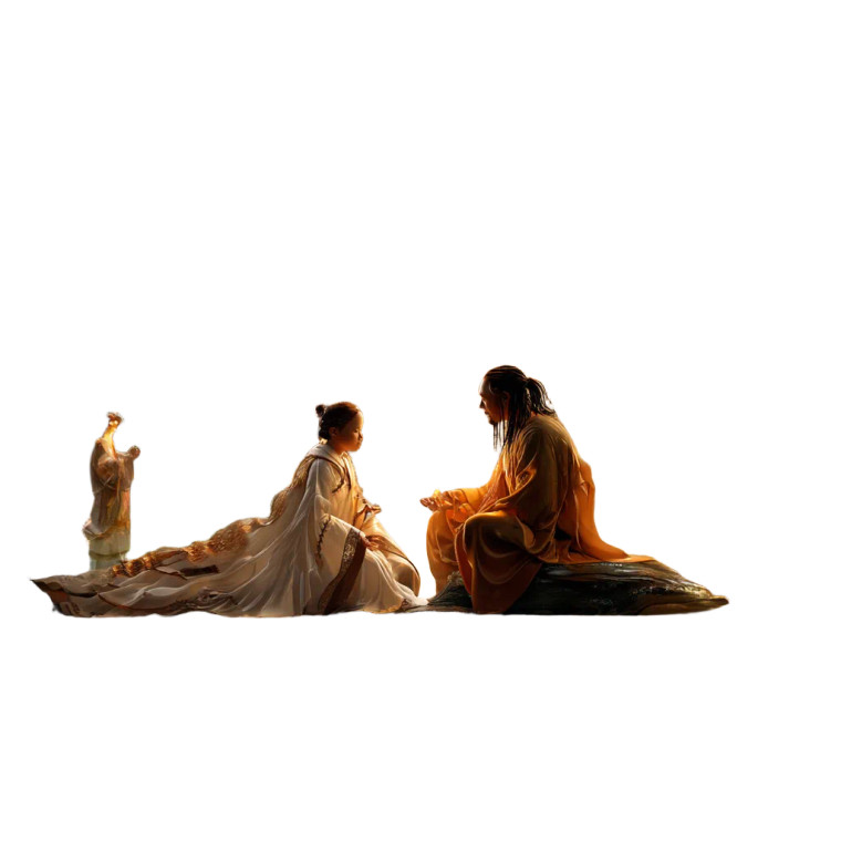 Mystical Willow Encounter Vinyl Car Decal Sticker – Waterproof & UV-Resistant 8"