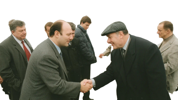 Diplomatic Handshake V3 Vinyl Car Decal Sticker – Waterproof & UV-Resistant 8"