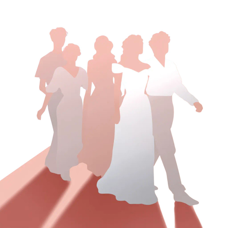 60S Fashion Silhouettes Vinyl Car Decal Sticker – Waterproof & UV-Resistant 8"