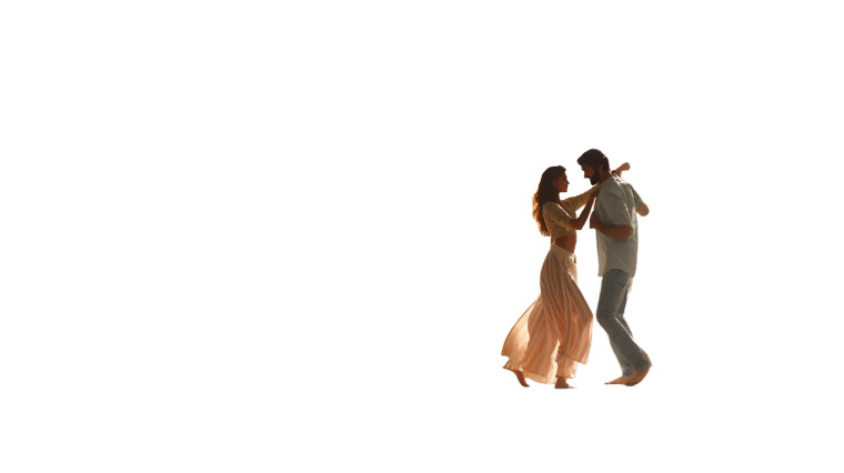 Dancing Indian Couple Vinyl Car Decal Sticker – Waterproof & UV-Resistant 8"