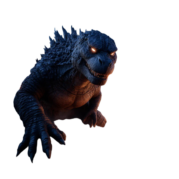 Godzilla'S Rampage V2 Vinyl Car Decal Sticker – Waterproof & UV-Resistant 8"