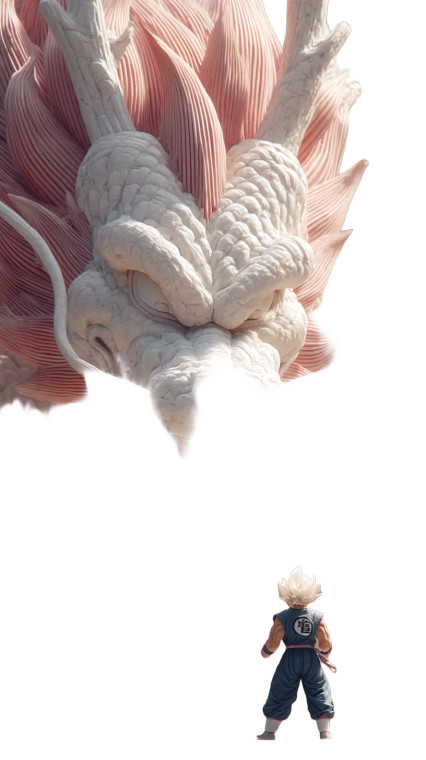 Saiyan Kakarot Wallpaper Vinyl Car Decal Sticker – Waterproof & UV-Resistant 8"