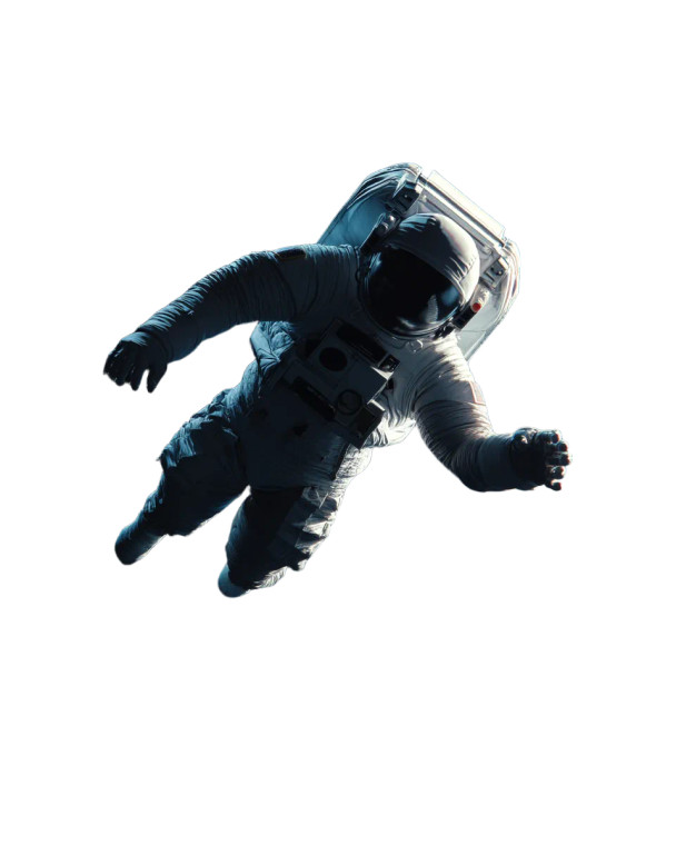 Astronaut In Space V27 Vinyl Car Decal Sticker – Waterproof & UV-Resistant 8"