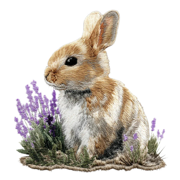 Happy Rabbit V3 Vinyl Car Decal Sticker – Waterproof & UV-Resistant 8"