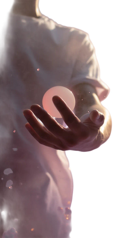 Reaching For Light V4 Vinyl Car Decal Sticker – Waterproof & UV-Resistant 8"