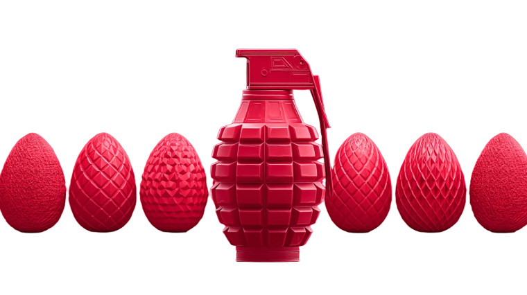 Easter Grenades Vinyl Car Decal Sticker – Waterproof & UV-Resistant 8"