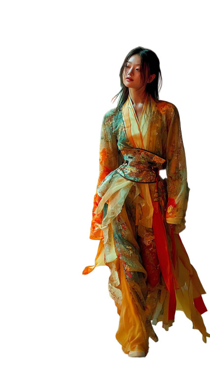 Han Dynasty Runway Vinyl Car Decal Sticker – Waterproof & UV-Resistant 8"