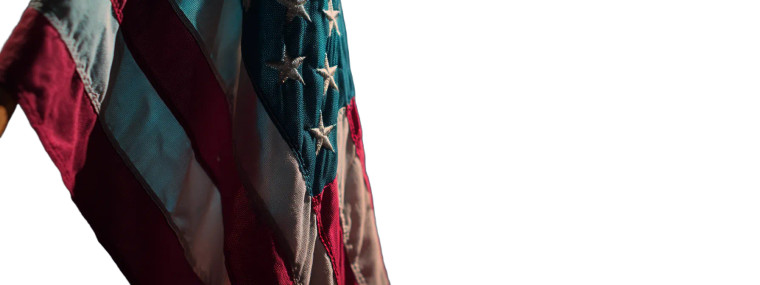 American Flag V4 Vinyl Car Decal Sticker – Waterproof & UV-Resistant 8"