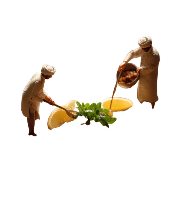 Miniature Chefs Cooking V2 Vinyl Car Decal Sticker – Waterproof & UV-Resistant 8"