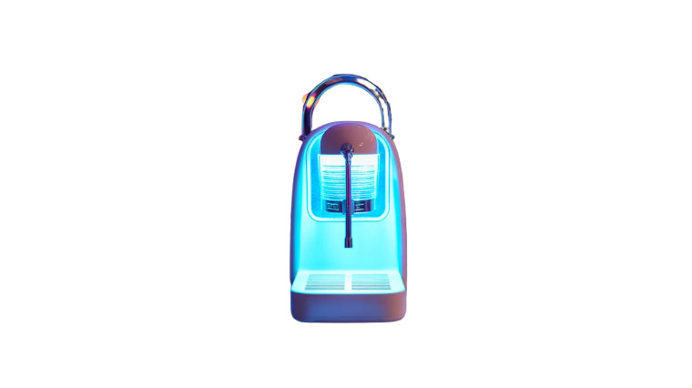 Glowing Smoothie Machine Vinyl Car Decal Sticker – Waterproof & UV-Resistant 8"