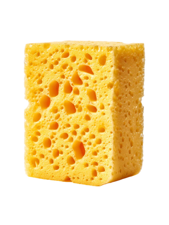 Rectangular Sponge Vinyl Car Decal Sticker – Waterproof & UV-Resistant 8"