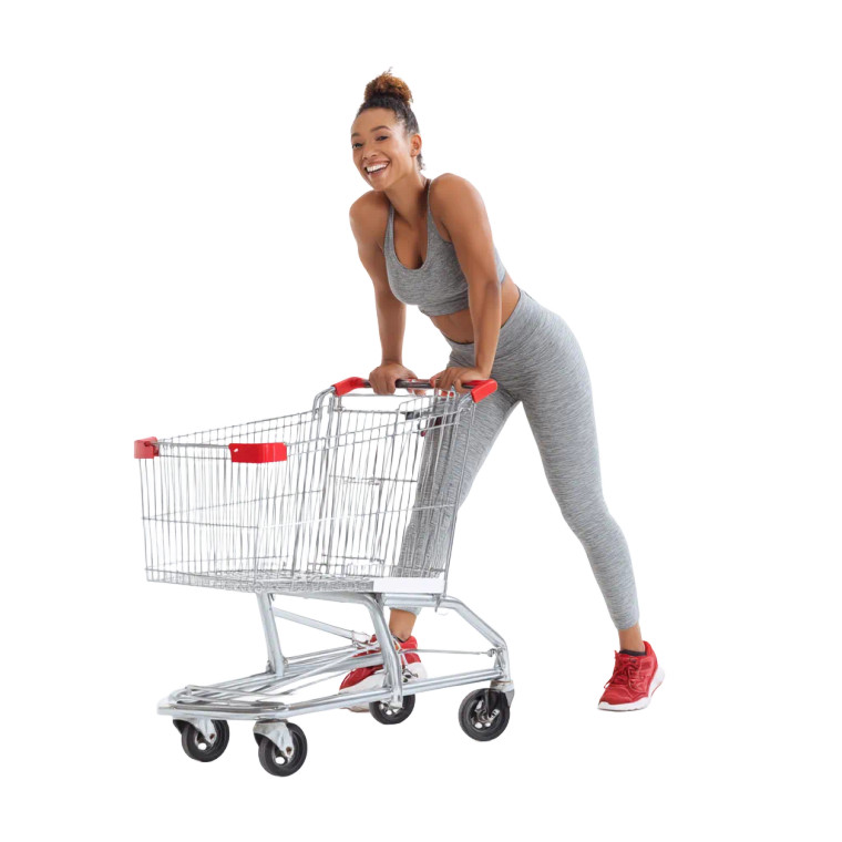 Sportswoman Shopping Vinyl Car Decal Sticker – Waterproof & UV-Resistant 8" Sportswoman Shopping Vinyl Car Decal Sticker – Waterproof & UV-Resistant 8"