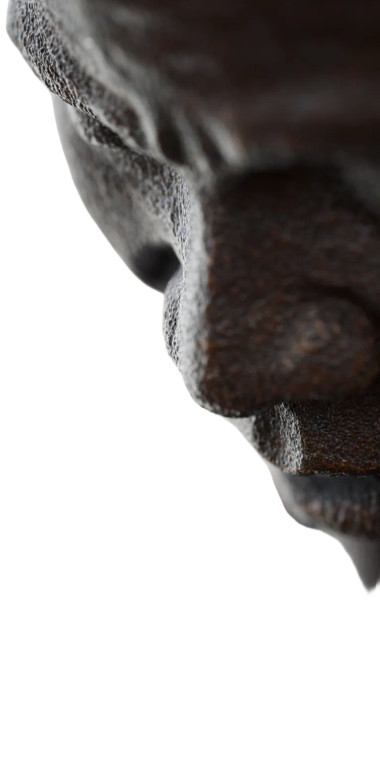 African Sculpture Detail Vinyl Car Decal Sticker – Waterproof & UV-Resistant 8"