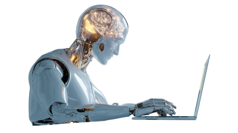 Futuristic Humanoid Robot V12 Vinyl Car Decal Sticker – Waterproof & UV-Resistant 8"