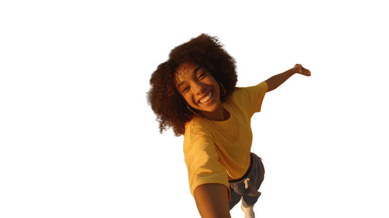 Joyful Rooftop Dance Vinyl Car Decal Sticker – Waterproof & UV-Resistant 8"