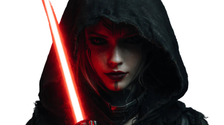 Sith Girl Vinyl Car Decal Sticker – Waterproof & UV-Resistant 8"