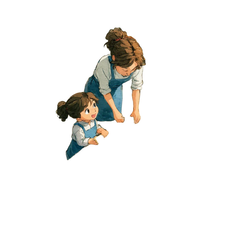 Baking Together V4 Vinyl Car Decal Sticker – Waterproof & UV-Resistant 8"