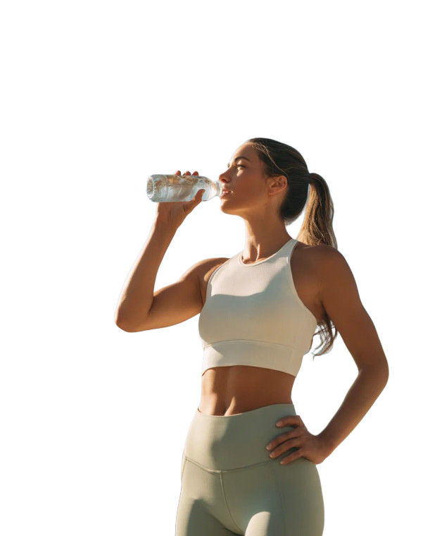 Confident Athletic Woman Vinyl Car Decal Sticker – Waterproof & UV-Resistant 8"