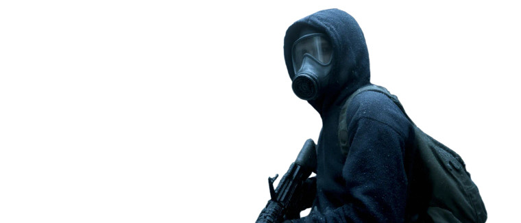 Post-Apocalyptic Survivor V15 Vinyl Car Decal Sticker – Waterproof & UV-Resistant 8"