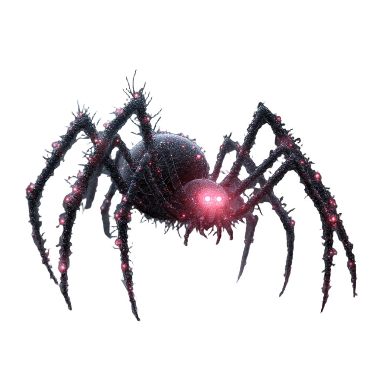 Giant Spider Swarm Vinyl Car Decal Sticker – Waterproof & UV-Resistant 8"