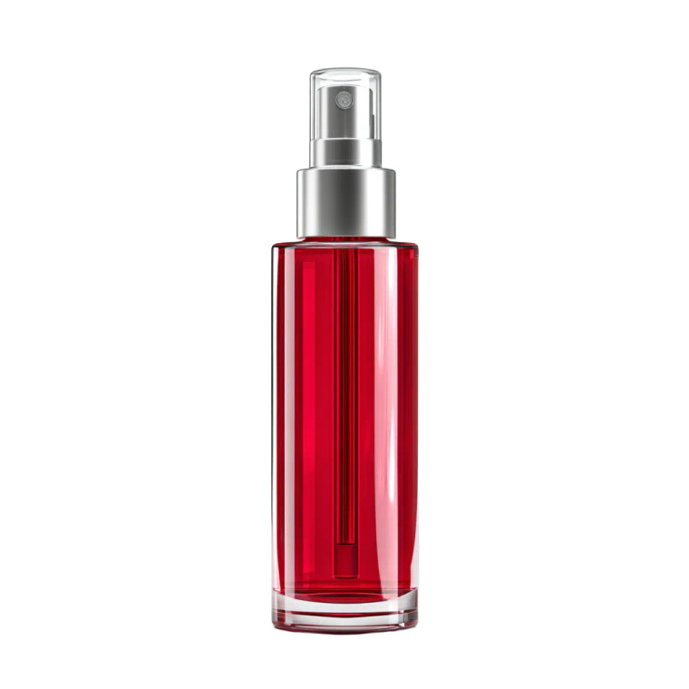 Red Spray Bottle Vinyl Car Decal Sticker – Waterproof & UV-Resistant 8"