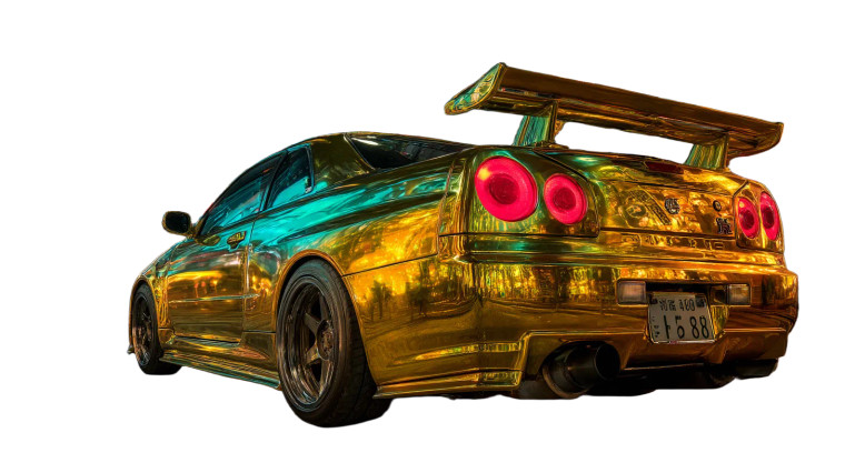 Neon Tokyo Car Vinyl Car Decal Sticker – Waterproof & UV-Resistant 8"