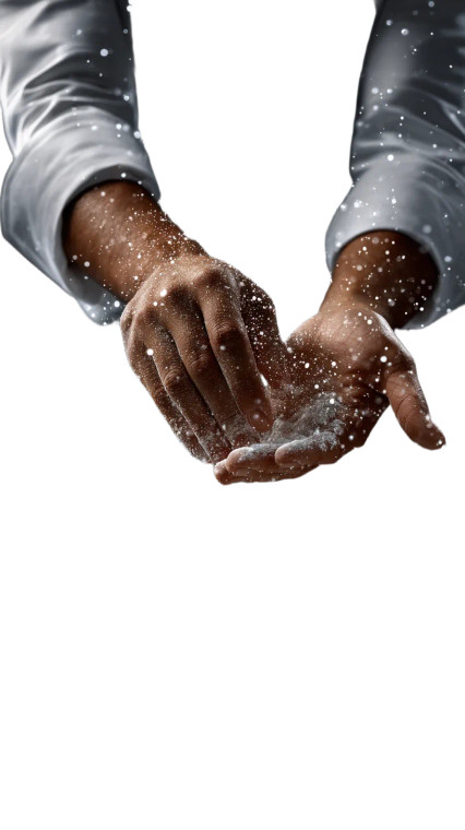 Chef'S Hand Sprinkling Vinyl Car Decal Sticker – Waterproof & UV-Resistant 8"