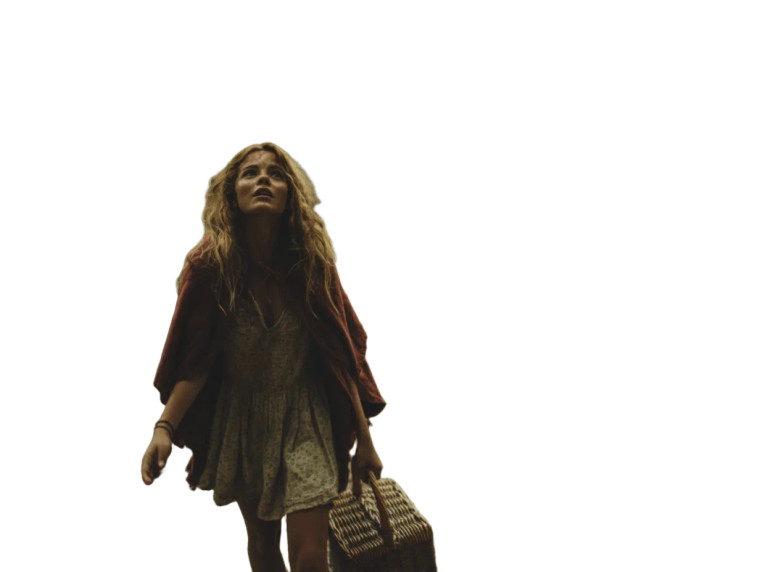 Red Riding Hood Cosplay V2 Vinyl Car Decal Sticker – Waterproof & UV-Resistant 8"