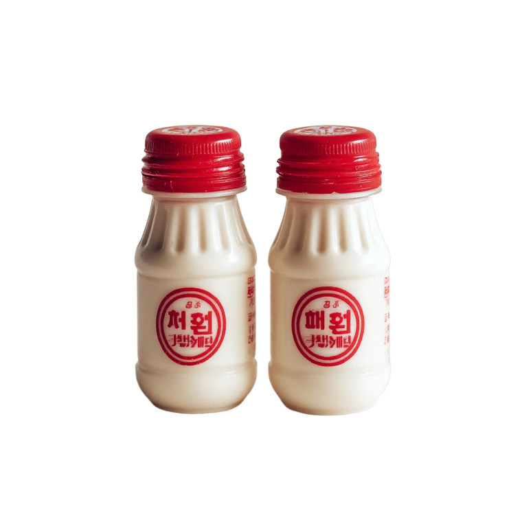 Korean Milk Drink Vinyl Car Decal Sticker – Waterproof & UV-Resistant 8"