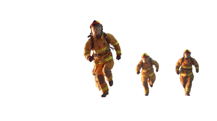 Heroic Firefighter Chase Vinyl Car Decal Sticker – Waterproof & UV-Resistant 8"