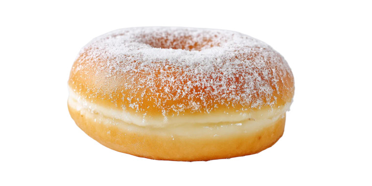 Donat Vinyl Car Decal Sticker – Waterproof & UV-Resistant 8"