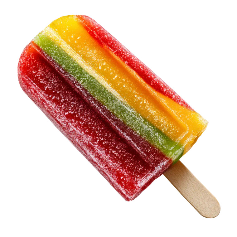 Colorful Popsicle Vinyl Car Decal Sticker – Waterproof & UV-Resistant 8"