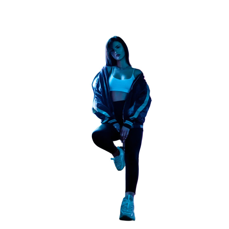 Moody Urban Model Vinyl Car Decal Sticker – Waterproof & UV-Resistant 8"