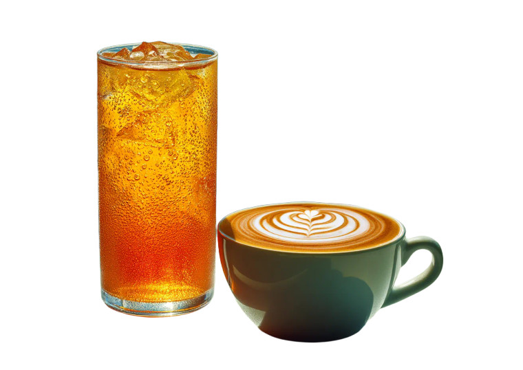 Refreshing Beverages Vinyl Car Decal Sticker – Waterproof & UV-Resistant 8"