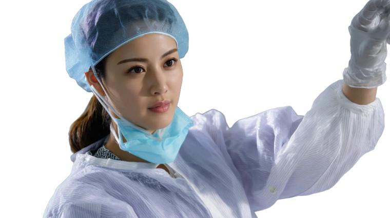 Chinese Female Doctor Vinyl Car Decal Sticker – Waterproof & UV-Resistant 8"