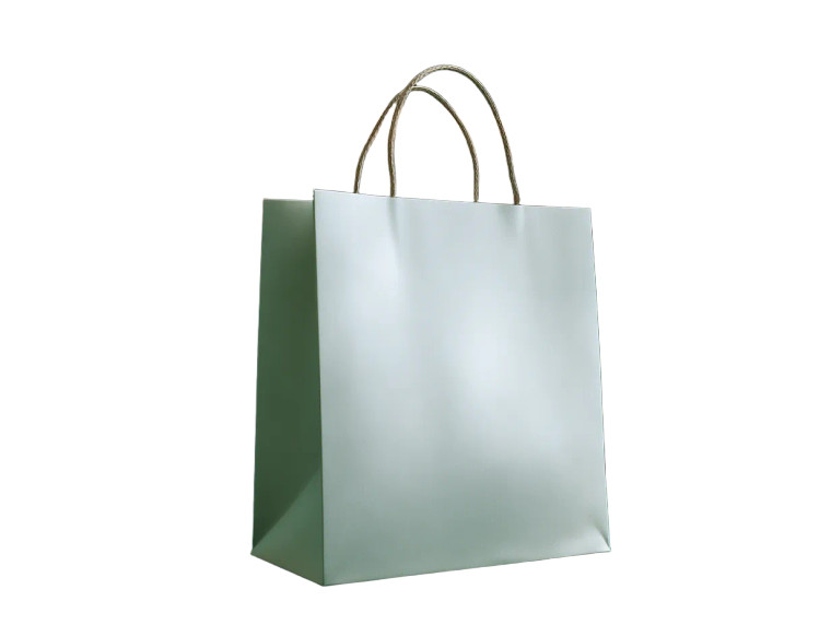Elegant Shopping Bag Vinyl Car Decal Sticker – Waterproof & UV-Resistant 8"